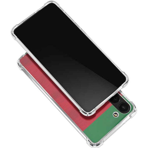 Portugal Soccer Flag Galaxy S24 FE Clear Case